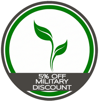 5% Military Discount Badge